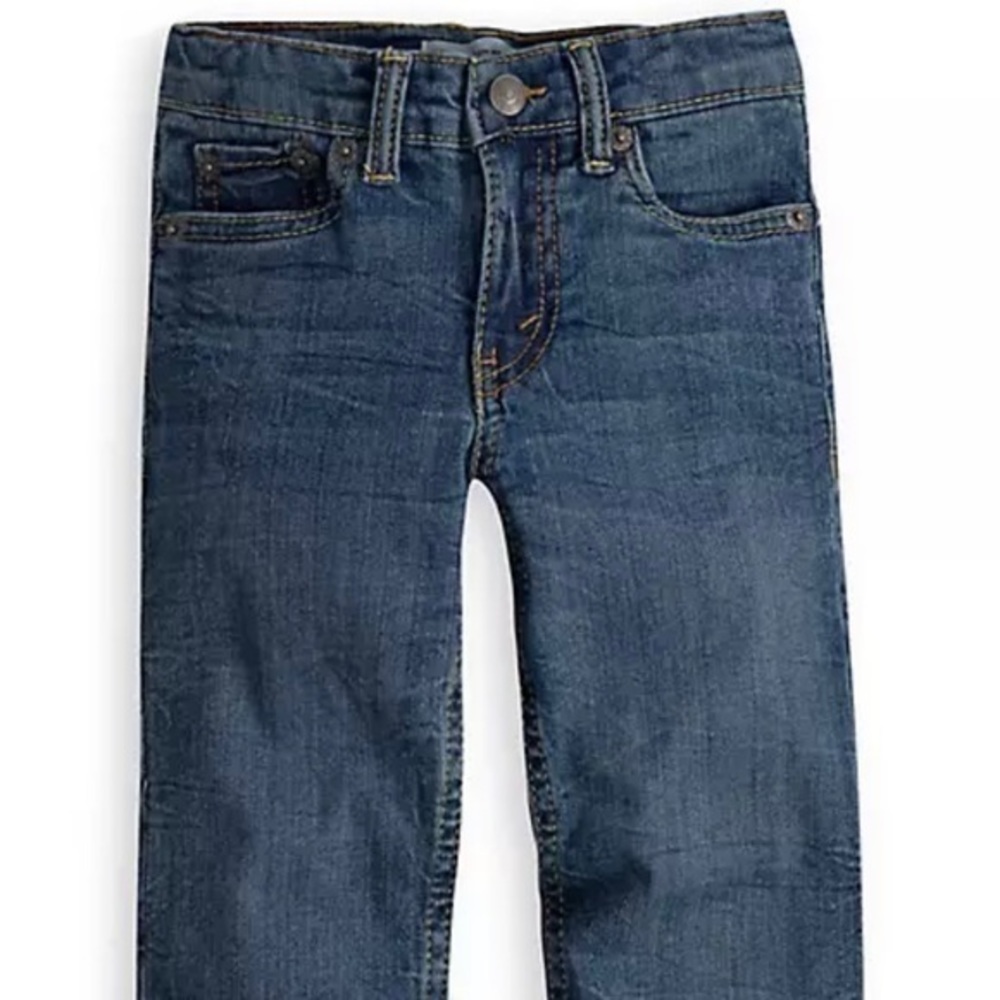 Levi’s 514 Boys Husky 5 Pocket Straight  Jeans - Picture 4 of 6